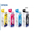 爱普生（EPSON） T6721 6721原装墨水L221/L363/L351/L565/L455 墨仓式打印机墨水T672系列四色套装 原装